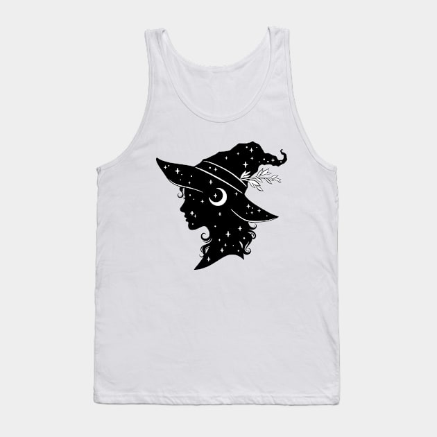 Halloween witch Tank Top by OccultOmaStore